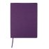 Бизнес-блокнот BIGGY, формат B5, в клетку, фиолетовый, pU Velvet Plus