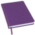 Ежедневник недатированный Bliss, А5,  фиолетовый, белый блок, без обреза, фиолетовый, pU Velvet