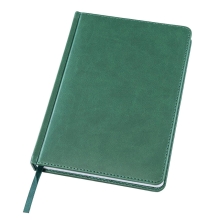 Ежедневник датированный Bliss, А5,  темно-зеленый, белый блок, без обреза
