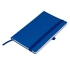 Бизнес-блокнот GRACY на резинке, формат А5, в линейку, синий, pU Silk Plus