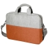 Конференц-сумка BEAM NOTE, серый/оранжевый, 39х30х6.5 см, ткань верха:100% полиамид, под-д:100%полиэ, серый, оранжевый, 100% полиамид