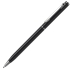 SLIM, ручка шариковая, чёрный/хром, металл, черный, серебристый, металл