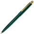 DELTA, ручка шариковая, зеленый, золотистый, металл
