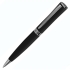 WIZARD, ручка шариковая,  черный/хром, черная паста, черный, серебристый, металл