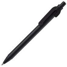 SNAKE, ручка шариковая, черный корпус, черный клип