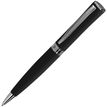 WIZARD, ручка шариковая, черный/хром