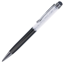 STARTOUCH, ручка шариковая со стилусом для сенсорных экранов, перламутровый черный/хром