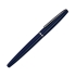 DELICATE, ручка-роллер, темно-синий/хром, металл, темно-синий, металл