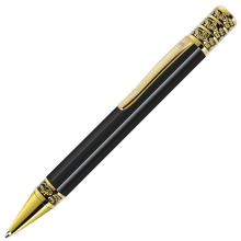 GRAND, ручка шариковая, черный/золотистый