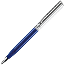 VOYAGE, ручка шариковая, синий/хром