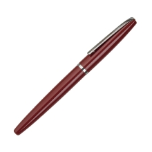 DELICATE, ручка-роллер, бордовый/хром, металл