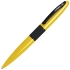 STREETRACER, ручка шариковая, желтый/черный, желтый, металл