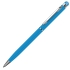 TOUCHWRITER, ручка шариковая со стилусом для сенсорных экранов, голубой/хром, голубой, серебристый, металл