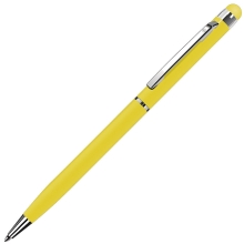 TOUCHWRITER, ручка шариковая со стилусом для сенсорных экранов, желтый/хром