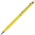 TOUCHWRITER, ручка шариковая со стилусом для сенсорных экранов, желтый/хром, желтый, серебристый, металл