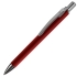 WORK, ручка шариковая, красный/хром, красный, серебристый, анодированный алюминий
