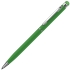 TOUCHWRITER, ручка шариковая со стилусом для сенсорных экранов, зеленый/хром, зеленый, серебристый, металл