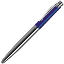 CARDINAL, ручка шариковая, синий/хром
