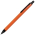 IMPRESS, ручка шариковая, оранжевый/черный, оранжевый, черный, металл