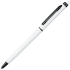 Ручка шариковая со стилусом TOUCHWRITER  BLACK, белый, алюминий