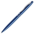 GLANCE, ручка шариковая, синий/хром, синий, серебристый, металл