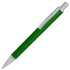 CLASSIC, ручка шариковая, зеленый/серебристый, черная паста, зеленый, серебристый, металл