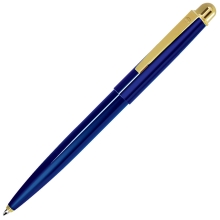 DELTA NEW, ручка шариковая, синий/золотистый