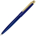 DELTA NEW, ручка шариковая, синий/золотистый, синий, золотистый, металл