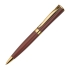 WIZARD GOLD , ручка шариковая, бордовый/золотистый, металл, бордовый, металл