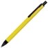 IMPRESS, ручка шариковая, желтый/черный, желтый, черный, металл
