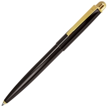 DELTA NEW, ручка шариковая, черный/золотистый