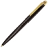 DELTA NEW, ручка шариковая, черный/золотистый, черный, золотистый, металл