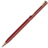 SLIM, ручка шариковая, бордо/золотистый, металл, бордовый, золотистый, металл