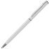 SLIM, ручка шариковая, белый/хром, металл, белый, серебристый, металл