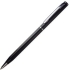 SLIM, ручка шариковая, черный, хром, металл