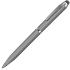 CLICKER TOUCH, ручка шариковая со стилусом для сенсорных экранов, серый/хром, серый, серебристый, металл