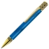 GRAND, ручка шариковая, синий/золотистый, синий, золотистый, металл