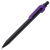 SNAKE, ручка шариковая, черный корпус, фиолетовый клип