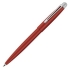 DELTA, ручка шариковая, красный, серебристый, металл