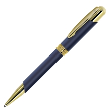ADVOCATE, ручка шариковая, синий/золотистый