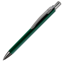 WORK, ручка шариковая, зеленый/хром