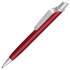 ALLEGRO, ручка шариковая, красный/хром, красный, серебристый, металл