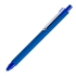 SILK, ручка шариковая, синий, алюминий, покрытие soft touch, синий, алюминий, прорезиненная поверхность soft touch