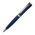 WIZARD CHROME, ручка шариковая, темно-синий/хром, металл, темно-синий, металл