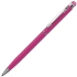 TOUCHWRITER, ручка шариковая со стилусом для сенсорных экранов, розовый/хром, розовый, серебристый, металл