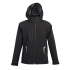 Куртка софтшелл ARTIC 320, черный, основная ткань софтшелл : 97% полиэстер, 3% эластан, 320 г/м2