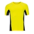 Футболка мужская для бега SYDNEY MEN 180, желтый, 92% полиэстер, 8% эластан, 180 г/м2