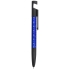 Пластиковая многофункциональная ручка с синими чернилами, синий, пластик