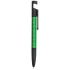 Пластиковая многофункциональная ручка с синими чернилами, зеленый, пластик