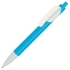 Ручка шариковая TRIS, голубой/белый, пластик, голубой, белый, пластик